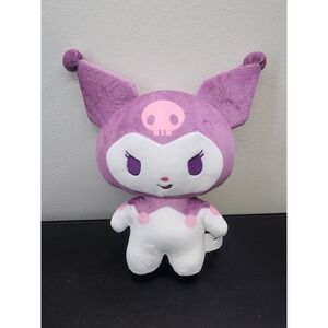 Sanrio Kuromi Plush Doll Hello Kitty & Friends Pink Purple 9" Soft Toy